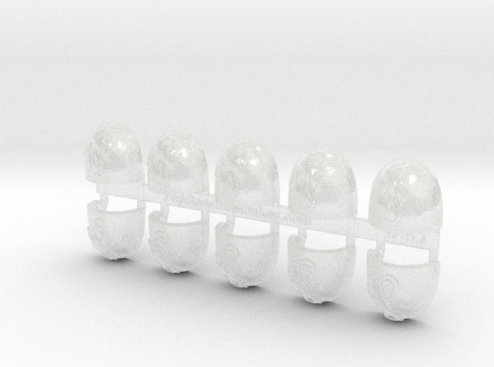 10x Blood Dragons - G:5a Shoulder Pads 3d printed