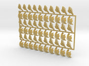 60x Absolution Wing - Shoulder Insignia pack 3d printed