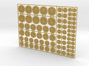 Rift Castellans - Flat Vehicle Insignia pack 3d printed