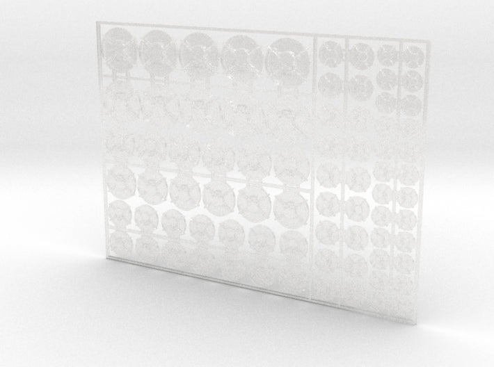 Rift Castellans - Flat Vehicle Insignia pack 3d printed