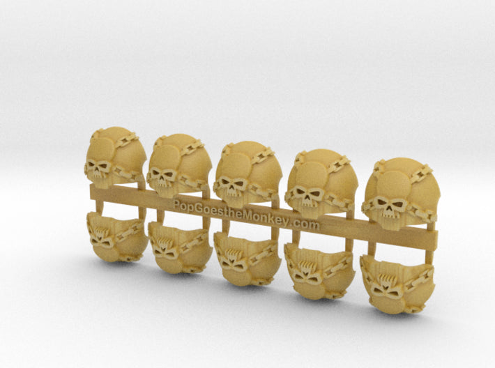 10x Rift Castellans - T:1a Terminator Shoulders 3d printed