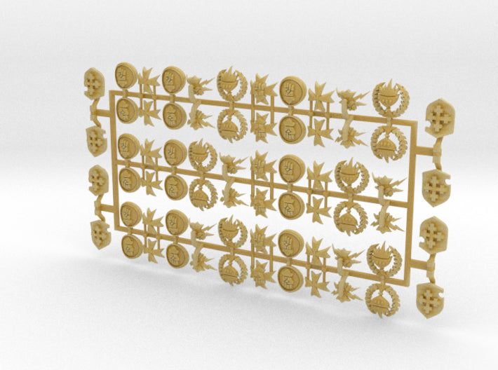 Last Wall Protocol - Shoulder Insignia Set:2 3d printed