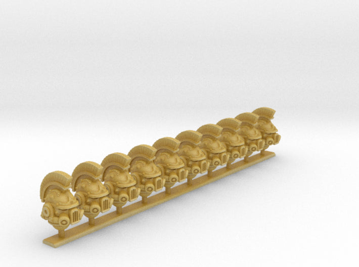 10x Base - Donnero Crested Helms 3d printed