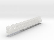 10x Base - Donnero Crested Helms 3d printed