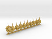 10x Warped-Donnero Tusk Helm Squad:1 3d printed