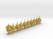 10x Warped-Donnero Tusk Helm Squad:3 3d printed