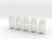 10x Wild Hunt - G:11a Shoulders pads 3d printed