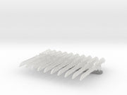 10x Right-handed Energy Sword : Carmine 3d printed