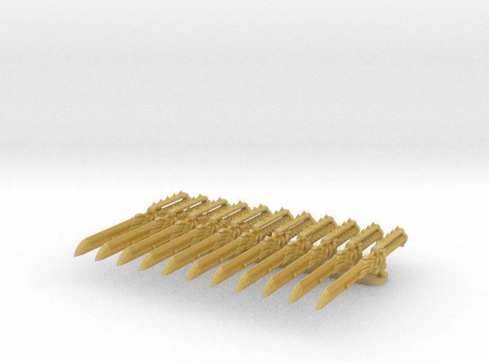 11x Energy Sword : Carmine 3d printed