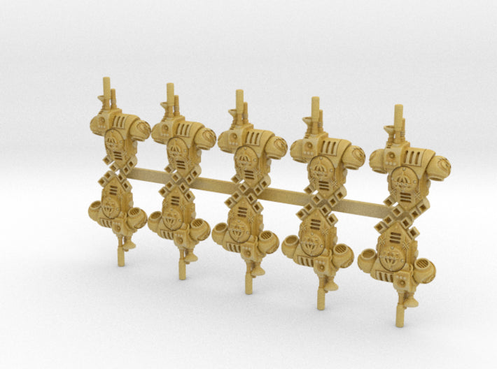 10x Alpha Omega - Prime:1 Comms PAC 3d printed