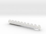 10x Maltese Cross - Hooded G:10 Prime Helms 3d printed