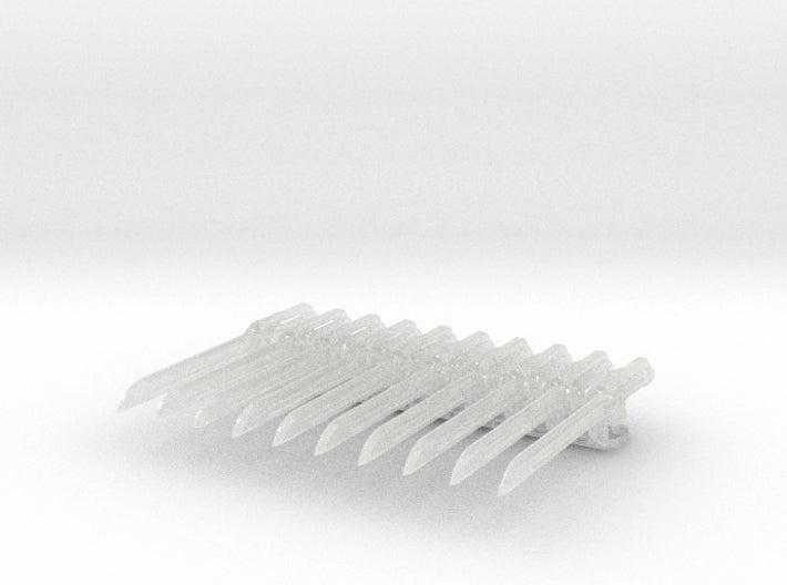 10x Left-handed Energy Sword: Vashet 3d printed