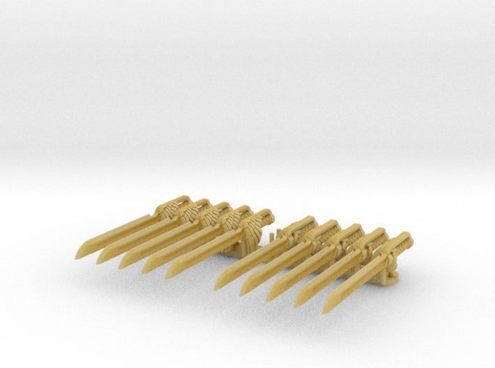 10x Energy Sword: Vashet (Left &amp; Right) 3d printed