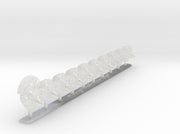 10x Monument - G:6 Crow Squad Helmets 3d printed