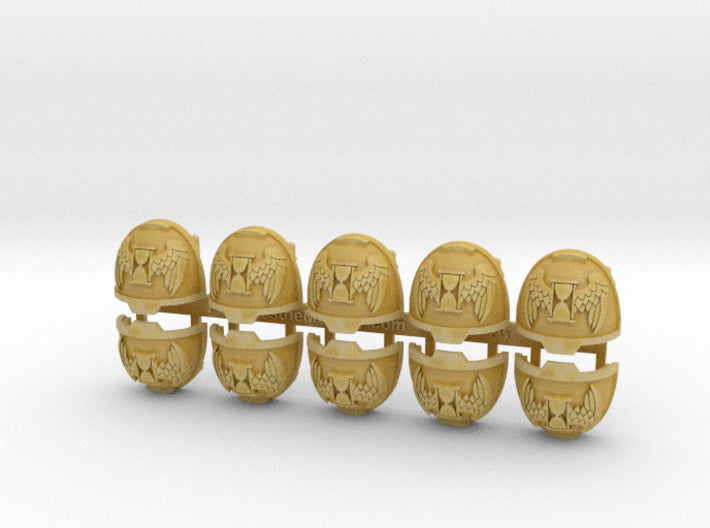 10x Mori Tempus - G:13a Shoulder Pads 3d printed