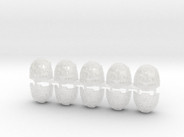 10x Blood Dragons-L - G:13v Shoulder Pads 3d printed