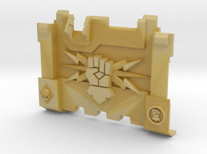 Kings Fist : Impulsor Front Plate 1 3d printed