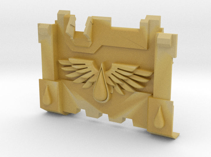 Angel Tears : Impulsor Front Plate 1 3d printed