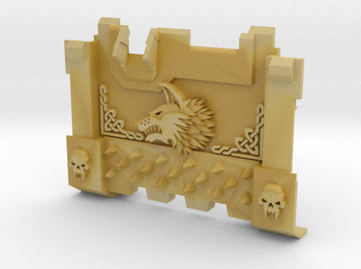 Shaggy Wolf : Impulsor Front Plate 1 3d printed