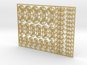 Blood Wraiths - Flat Vehicle Insignia pack 3d printed