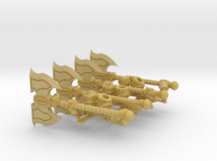 4x Energy Axe: Double Wight - Chaos Set 3d printed