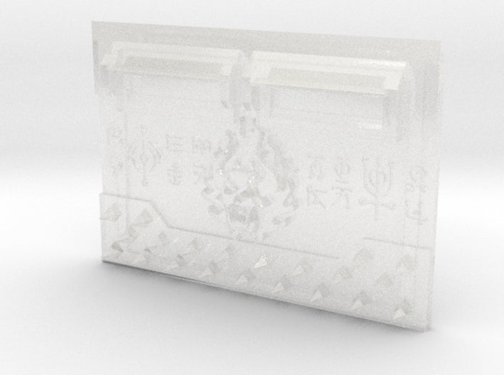 Burning Demon : Standard APC Frontplate 3d printed