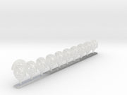 10x Cross Face - G:10 Prime Helms : Squad 1 3d printed