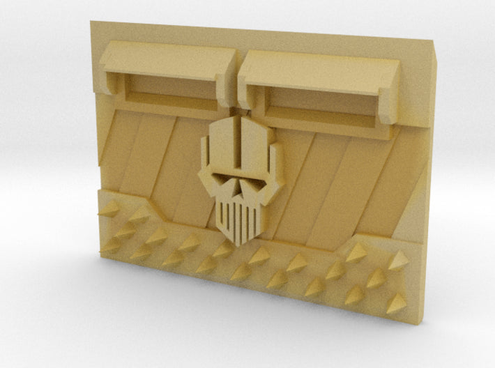 Ironheads : Standard APC Frontplate 3d printed