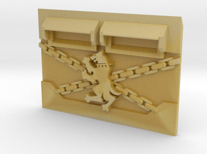 Warhounds : Standard APC Frontplate 3d printed