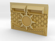 Chaos Skull Wall : Standard APC Frontplate 3d printed