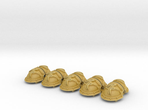 10x AnubianSect-L - Abhorrent Shoulder Pads 3d printed