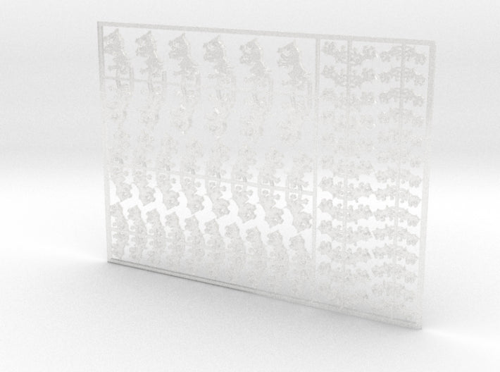 Warhounds - Flat Vehicle Insignia pack 3d printed