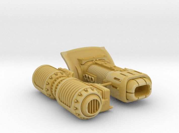 Phobos Battle Tank: Plasma Cannon Turret Weapon 3d printed