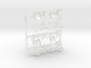 Larger Marks - Bent &amp; Convex Insignias Set 3d printed