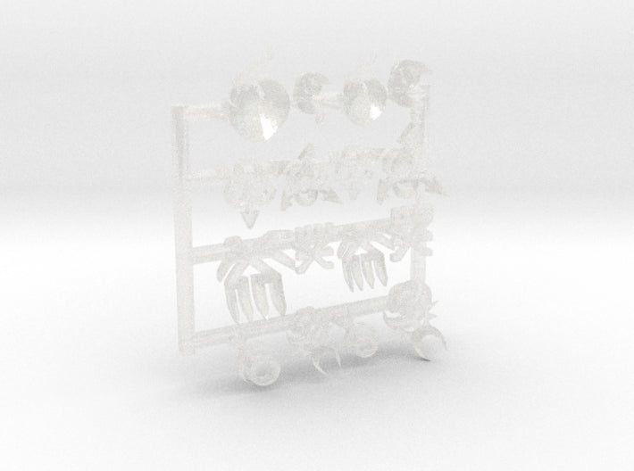 Larger Marks - Bent &amp; Convex Insignias Set 3d printed