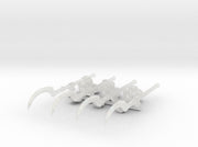 4x Khopesh Staff: Carbine - Prime Set 3d printed