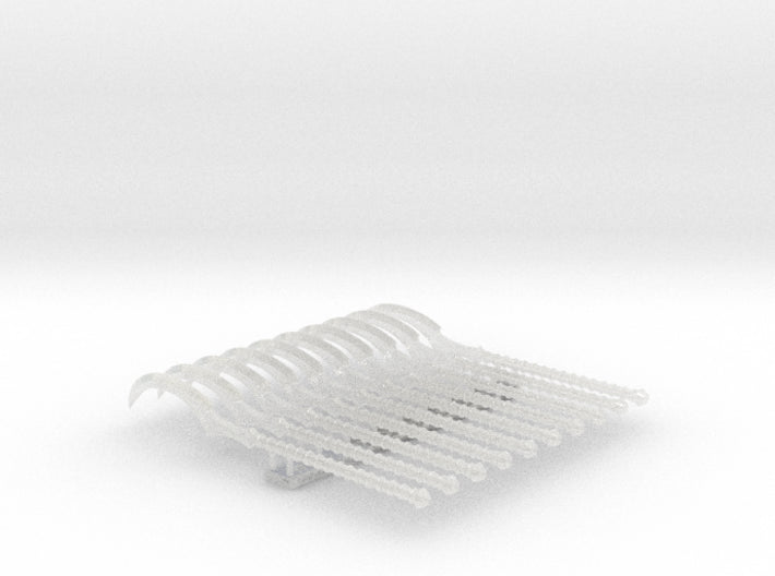 10x Khopesh Staff: Carbine (No Hand) 3d printed