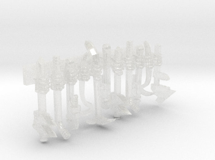 11x Scrap Smashas - Spanner Set 1 3d printed