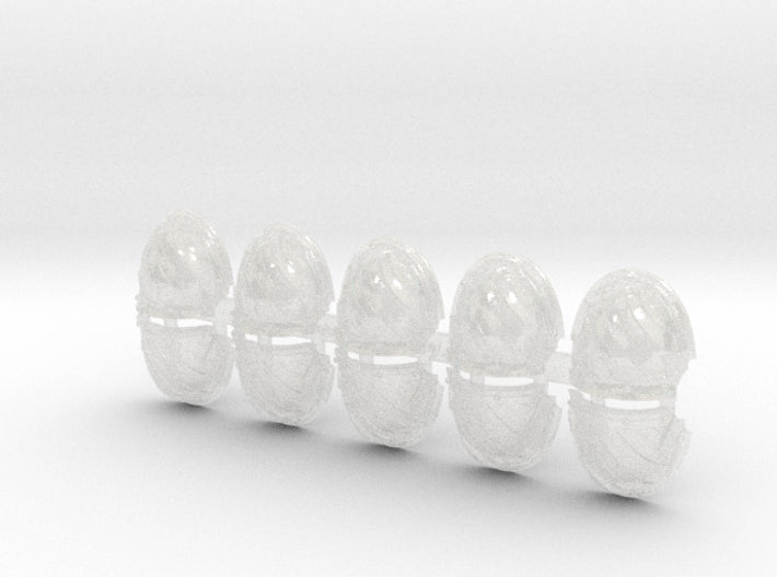 10x Hazard Lines - Right Abhorrent Shoulders 3d printed