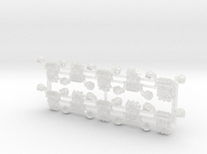 10x Crossed Axes- Chaos:1 PACs	Set2 3d printed