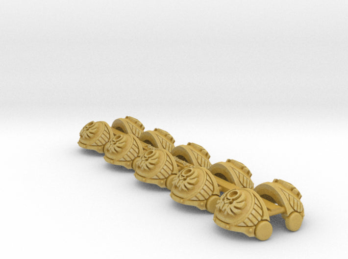 5x Sun Scarabs - T:3s Scaraba Shoulder Sets 3d printed