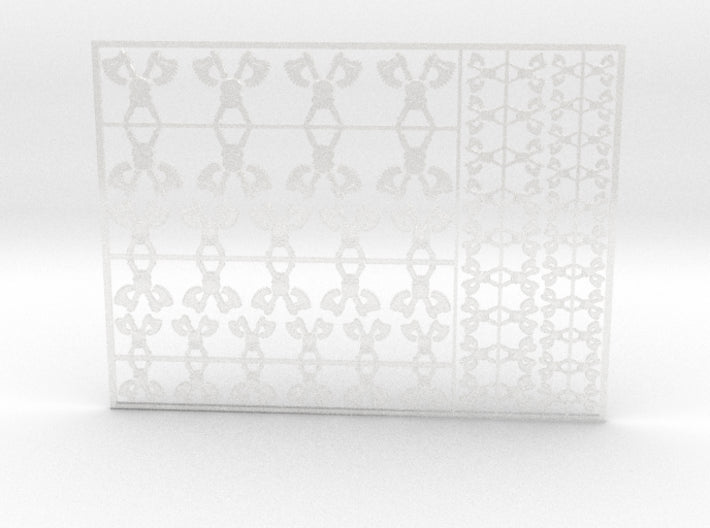 Skull Grinders - Flat Vehicle Insignia pack 3d printed