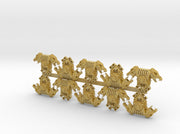 10x Skota Vlka - P1:Wolfskull PACs 3d printed