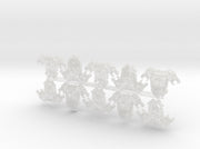 10x Skota Vlka - P1:Wolfskull PACs [Squad 1] 3d printed