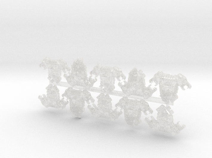 10x Skota Vlka - P1:Wolfskull PACs [Squad 1] 3d printed