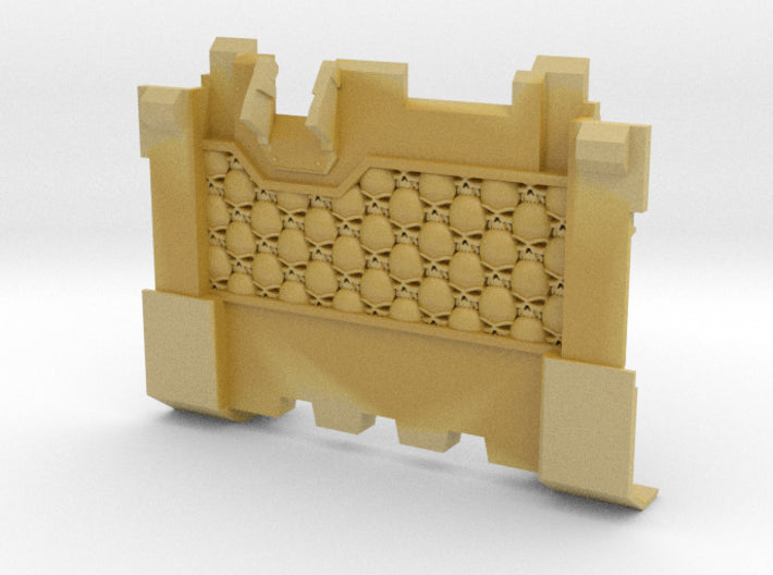 Skull Wall : Impulsor Front Plate 3d printed