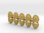 10x Machinists - G:11g Shoulder Pads 3d printed