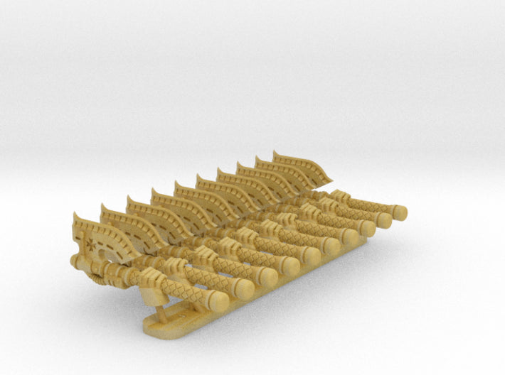 10x Maltese Cross: Right-handed - Rafnyr EnergyAxe 3d printed