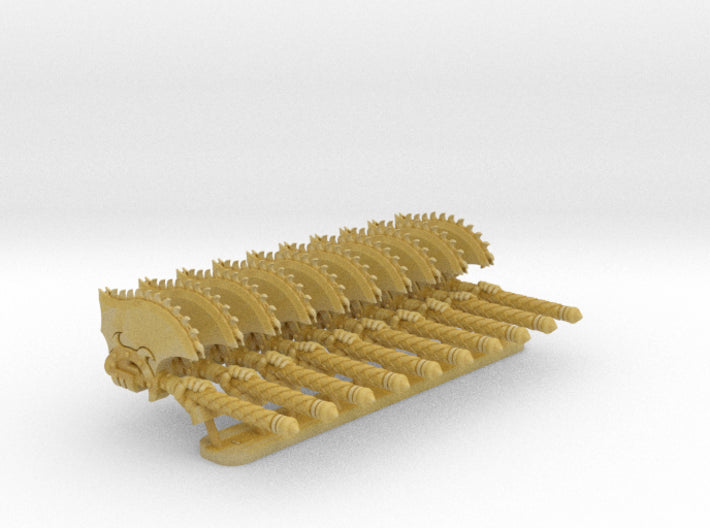 10x Left-handed RotoAxe : Lenaeran 3d printed