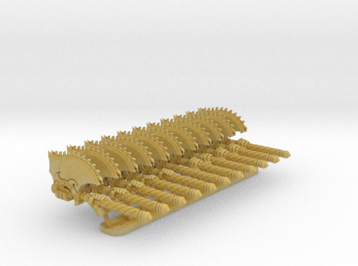 11x RotoAxe : Lenaeran 3d printed